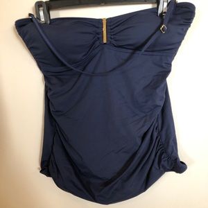 Calvin Klein M Navy Two Piece Bathing Suit